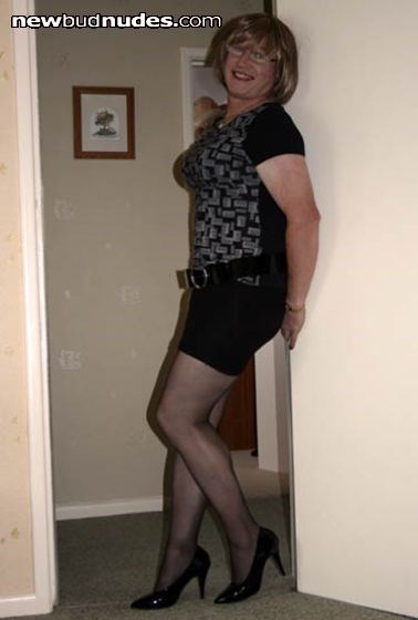 being seductive .... i hoped !!