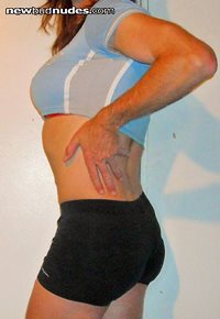 I'm ready for my workout.  Would you like to be my personal trainer?