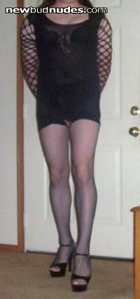 new clubing dress and shoes