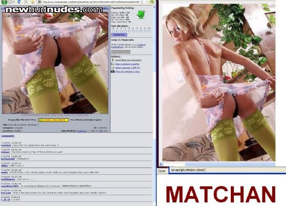 I owe matchan a big apology. She's much more beautiful than she's ever let on. Here's the rest of her!