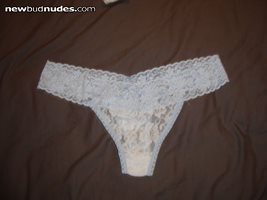 Like my new panties? All lace..do u want to see me in them??