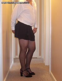 I get spanked when ever I wear this short skirt. I've been told it looks sl...