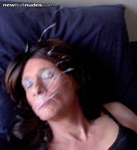 I had to share this awesome facial I took this afternoon! Such a hot load!