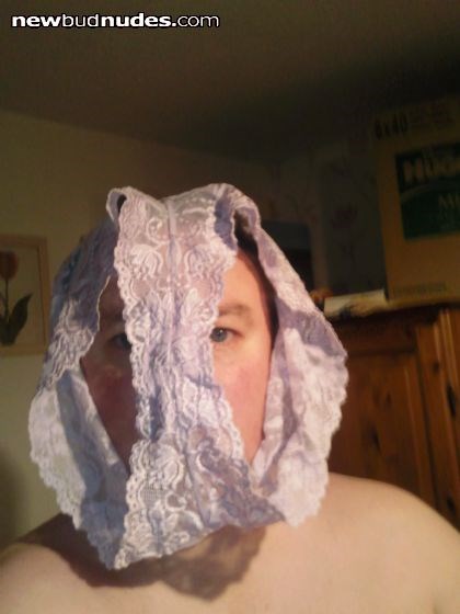 Sniffing my mums worn panties... what a sick faggot I am!!!