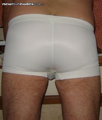 i was told my ass looked fuckable in my tight silk shorts.......