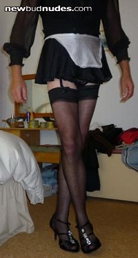 I just love wearing my Maids uniform when doing my housework!