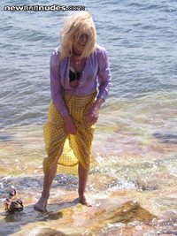 mermaid on the beach
