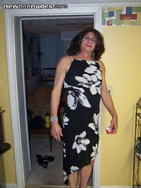 2009-9-12. Our 2nd party in the new apartment: Charlena arrived wearing a f...