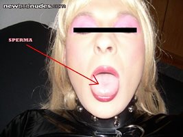 Please fill my mouth with sticky cum!I really am such a cumwhore, don't you...