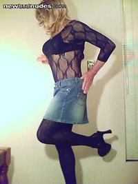 Have a Look at Crissytv's Profile to find out more. Modeling Black Lingerie...