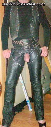 more leather