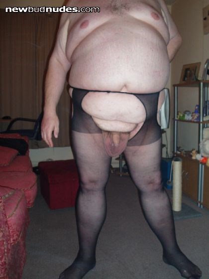 My new suspender nylons/tights