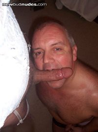 sucking his cock, i can almost feel his spunk rising!