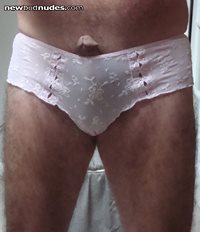 wife's pink panties