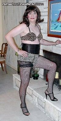 animal print and fishnets....ready for?