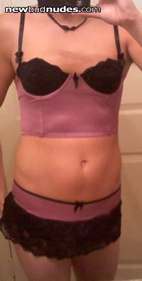 Like my new lingerie? Now I just need someone to play with!