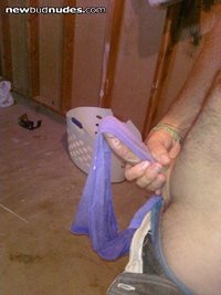 jacking off into wifes best friends dirty panties