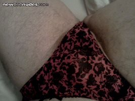 Playing in Mother In Laws Bed. Pics of her panties to come soon, hopefully ...