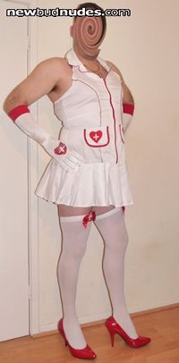 My sexy nurse outfit... would anyone like me to take thier temperature?
