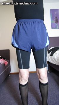 short shorts over long shorts