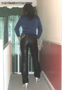 My fave Sexy Leather Trousers