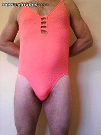 A shocking pink suit that always gets atention! Do you think it's because o...