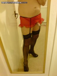 Very horny getting dressed up.