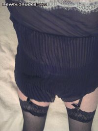 I love babydoll and stockings.