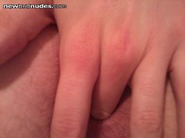 Fingering my ass