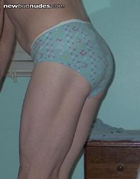 Another pair of my favorite little girl panties to wear.