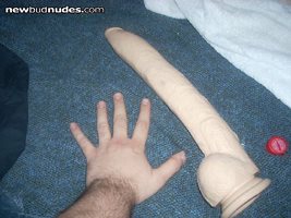 Playing with my Stepmom's MASSIVE dildo while she's out "partying" with guy...