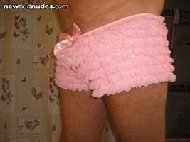 I love my frilly new panties