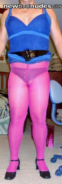 New pink tights