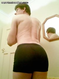 my butt in tight pants..
