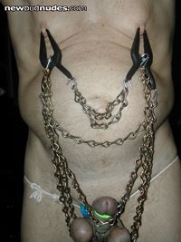 All tied up and no one to pull my chains or tie my knots tighter!