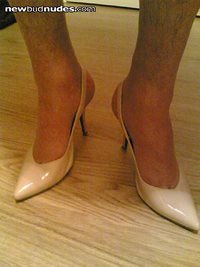 New Shoes, Slingbacks, Natural Tone Holdups. comments, PM's please.