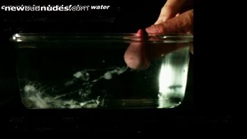 semen in water