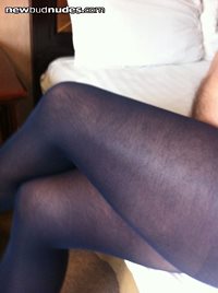 blue tights