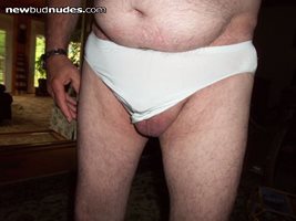 Trying on my new undies