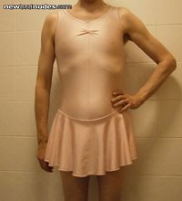 Pink ballet leotard 1