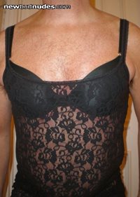 My weakness for all sorts of pretty black lace lingerie is obvious in today...