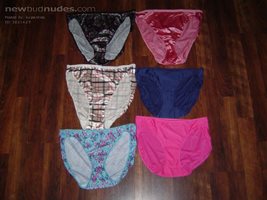 new panties i got today. what pair should i wear first?