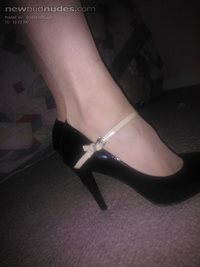 new shoes from Matalan wow so high and very sexy they should look great wit...