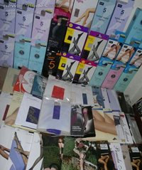 Here is just a small fraction of my nylons. I have over 600 pairs and about...