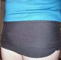 My little clitty getting excited under my skirt. ;P