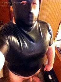 New hood and rubber shirt