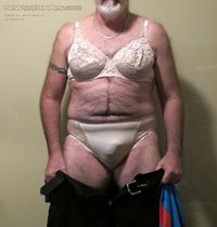 I'm a butch guy that gets turned on by wearing lingerie - I just love the t...