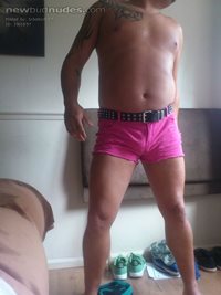 gfs slutty pink shorts x