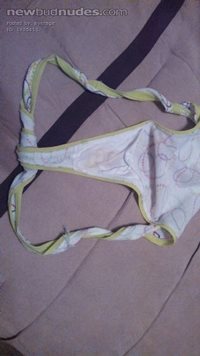 latest "found" thongs......so wet