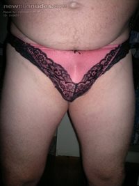 robbed this lovely thong from a mates girlfriends knicker drawer
